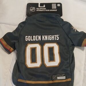 NHL Vegas Golden Knights Dark Gray Pet Jersey Apparel